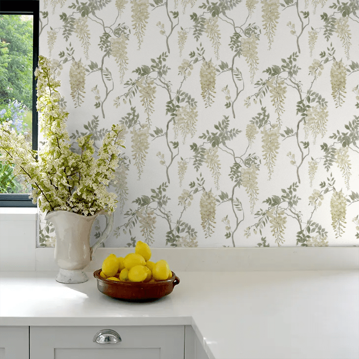 Lindenford Wallpaper - Bone China - Timothy Wilman - TW2541 - Premier Wallcovering