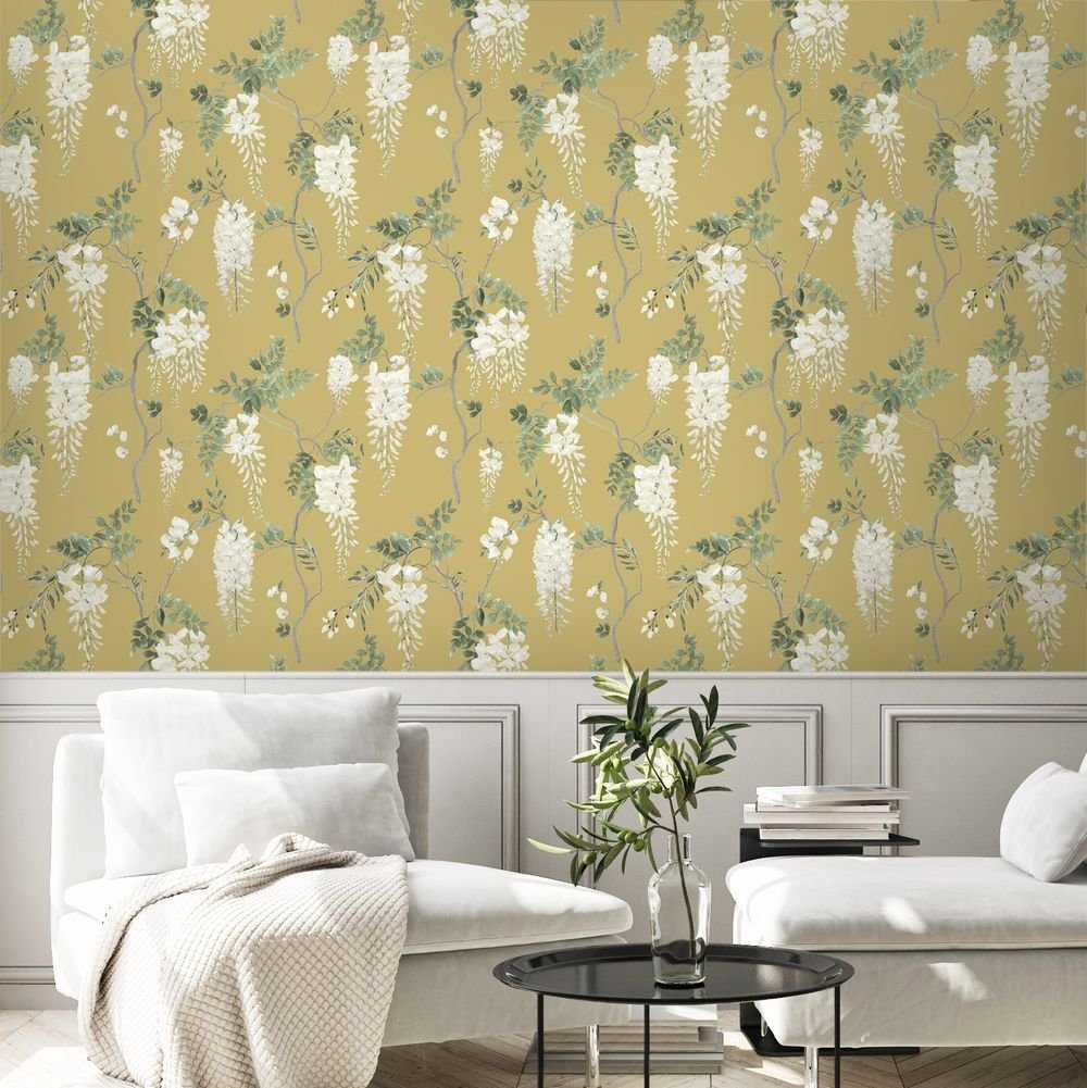 Lindenford Wallpaper - Golden Sand - Timothy Wilman - TW2544 - Premier Wallcovering
