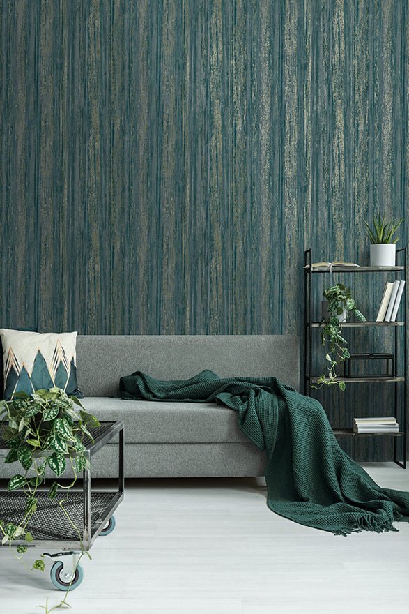 Lindora Wallpaper - Teal - Holden Décor - 36203 - Premier Wallcovering