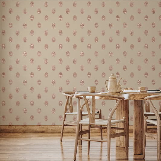 Linear Cameos Wallpaper - Cromwell Stone, Hibernacle and Salt Ridge - Josephine Munsey - LIN-027-060-035 - Premier Wallcovering