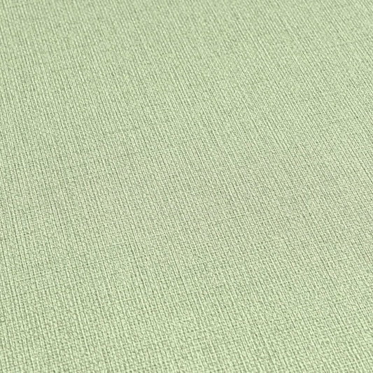 Linen Effect Texture Wallpaper - Light Green - Michalsky Living - 39988-6 - Premier Wallcovering