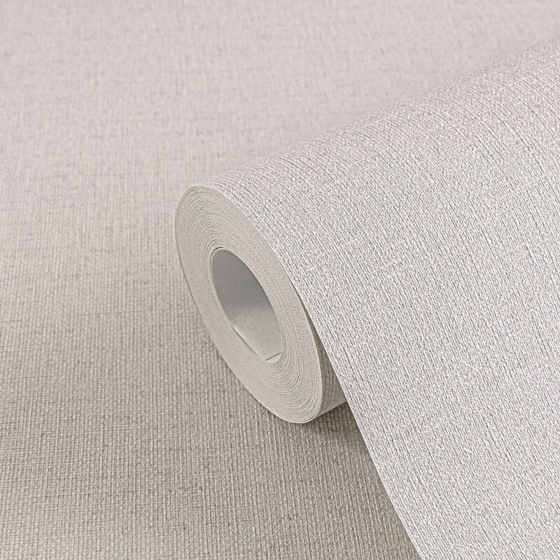 Linen Effect Texture Wallpaper - Light Grey/Beige - Michalsky Living - 39988-8 - Premier Wallcovering