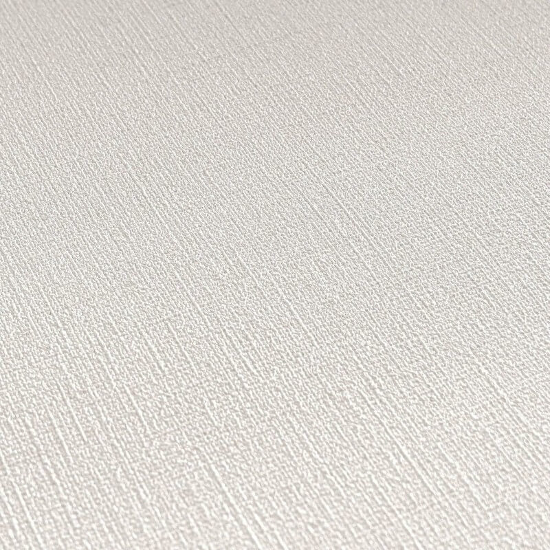 Linen Effect Texture Wallpaper - Cream/White - Michalsky Living - 39988-1 - Premier Wallcovering