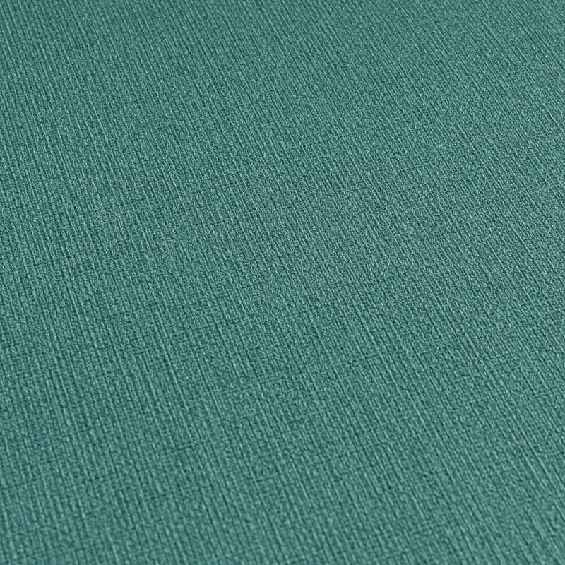 Linen Effect Texture Wallpaper - Green - Michalsky Living - 39988-5 - Premier Wallcovering