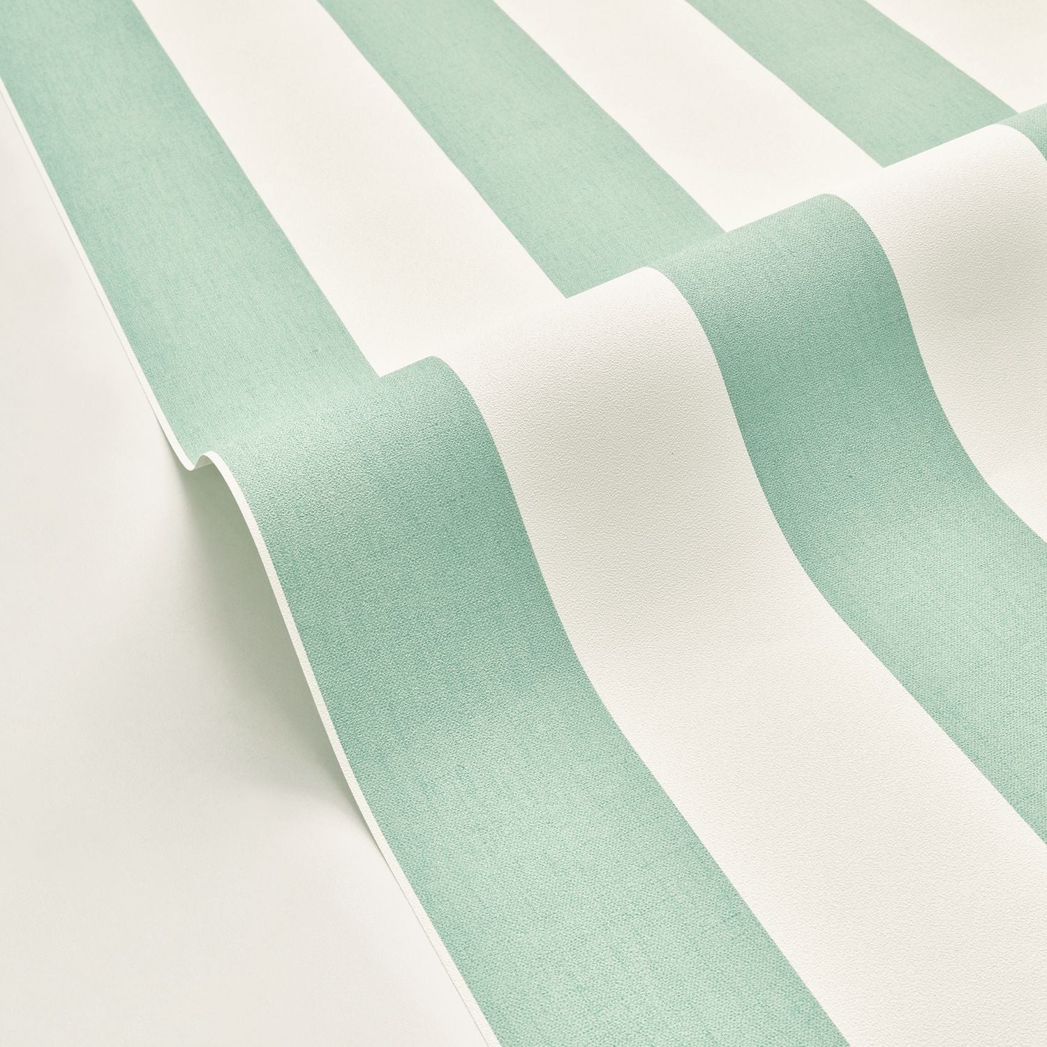 Linen Lines Wallpaper - Vert Menthe - Caselio - 104047100 - Premier Wallcovering