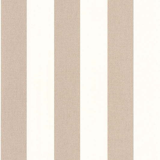 Linen Lines Wallpaper - Taupe - Caselio - 104042167 - Premier Wallcovering