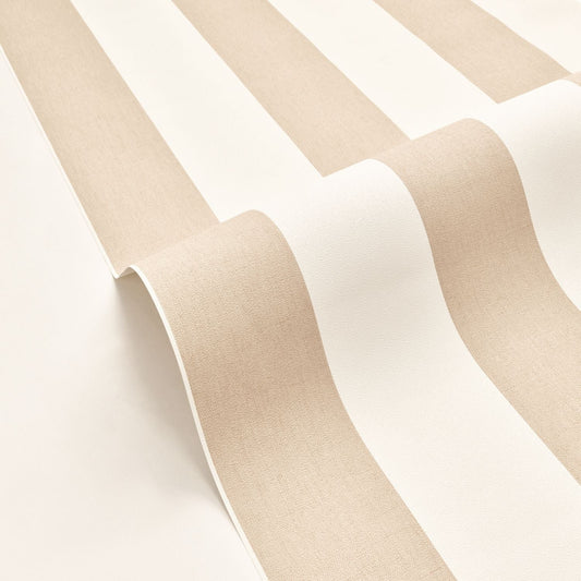 Linen Lines Wallpaper - Beige - Caselio - 104041050 - Premier Wallcovering