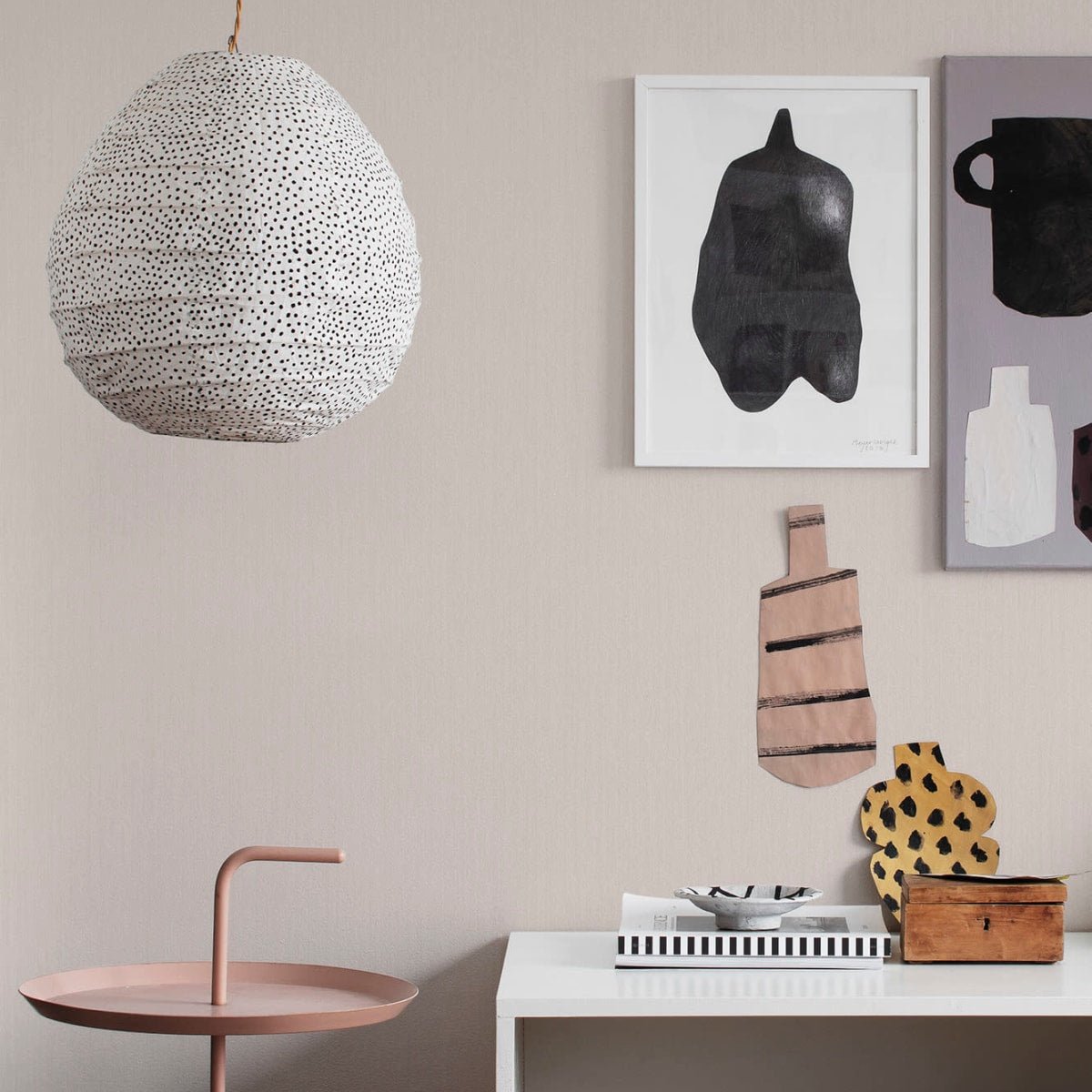 Linne Wallpaper - Blush - Sandberg - S10283 - Premier Wallcovering