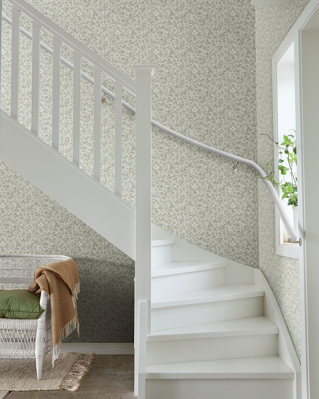 Linnea Wallpaper - Gray - Midbec - 16011 - Premier Wallcovering