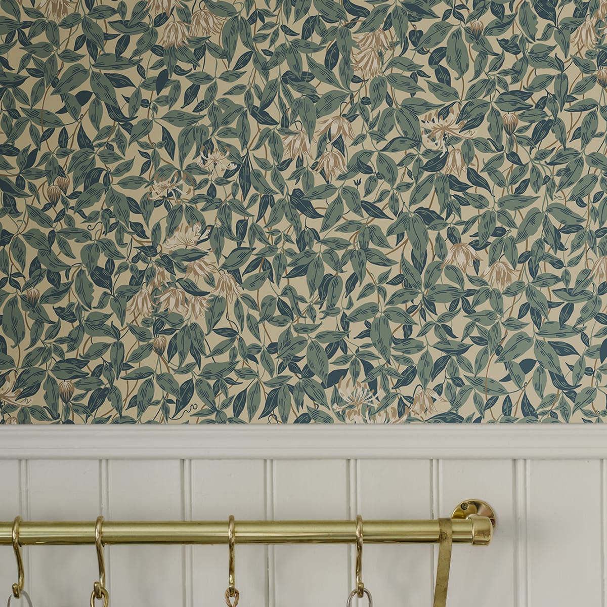 Linnea Wallpaper - Blue - Sandberg - S10558 - Premier Wallcovering