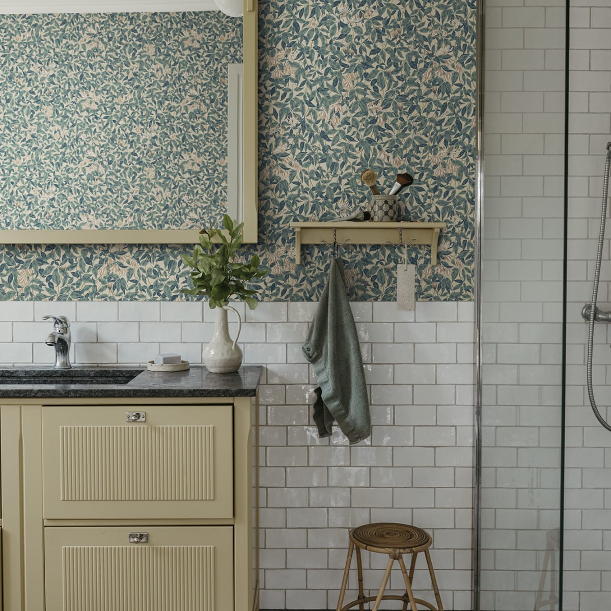 Linnea Wallpaper - Blue - Sandberg - S10558 - Premier Wallcovering