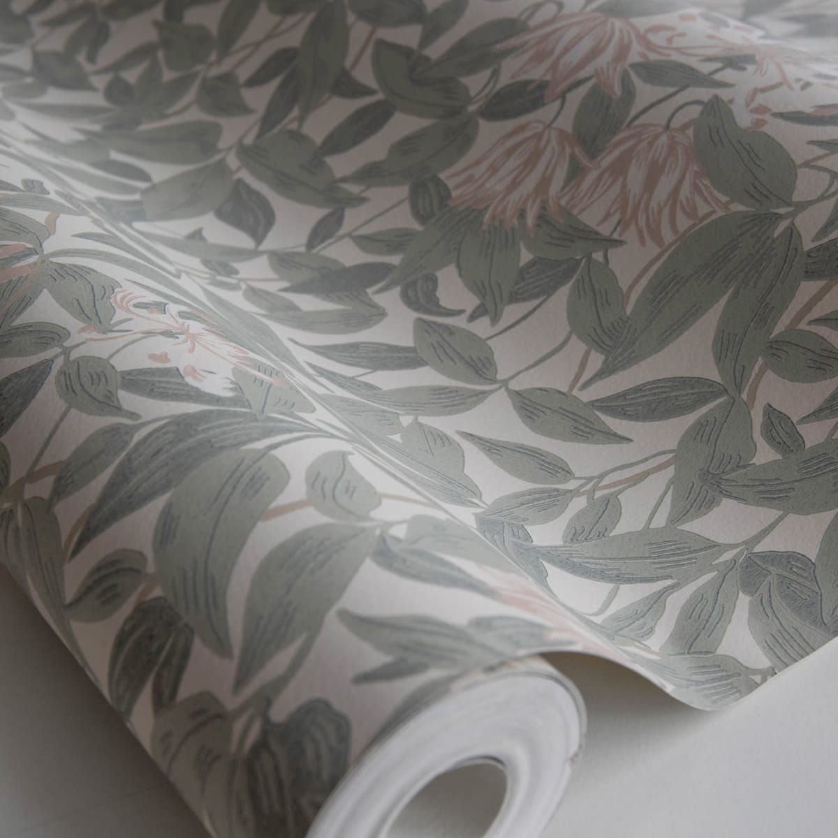 Linnea Wallpaper - Garden Green - Sandberg - 838-38 - Premier Wallcovering