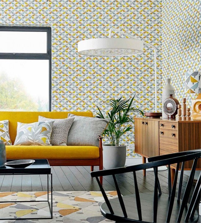 Lintu Wallpaper - Gecko / Pacifier / Glacier - NNOU111521 - Scion - Premier Wallcovering