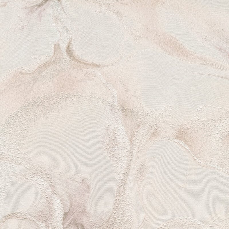 Liquid Aura Floral Metallic Wallpaper - Pink - Erismann - 10514 - 05 - Premier Wallcovering