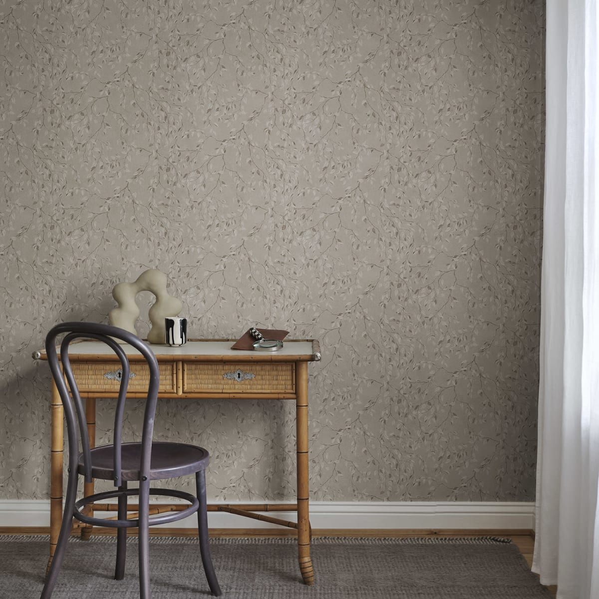 Lise Wallpaper - Hazel - Sandberg - S10343 - Premier Wallcovering
