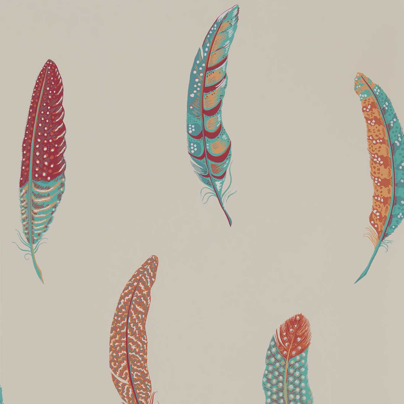 Lismore Wallpaper - Russet - Sanderson - DYSI216606 - Premier Wallcovering