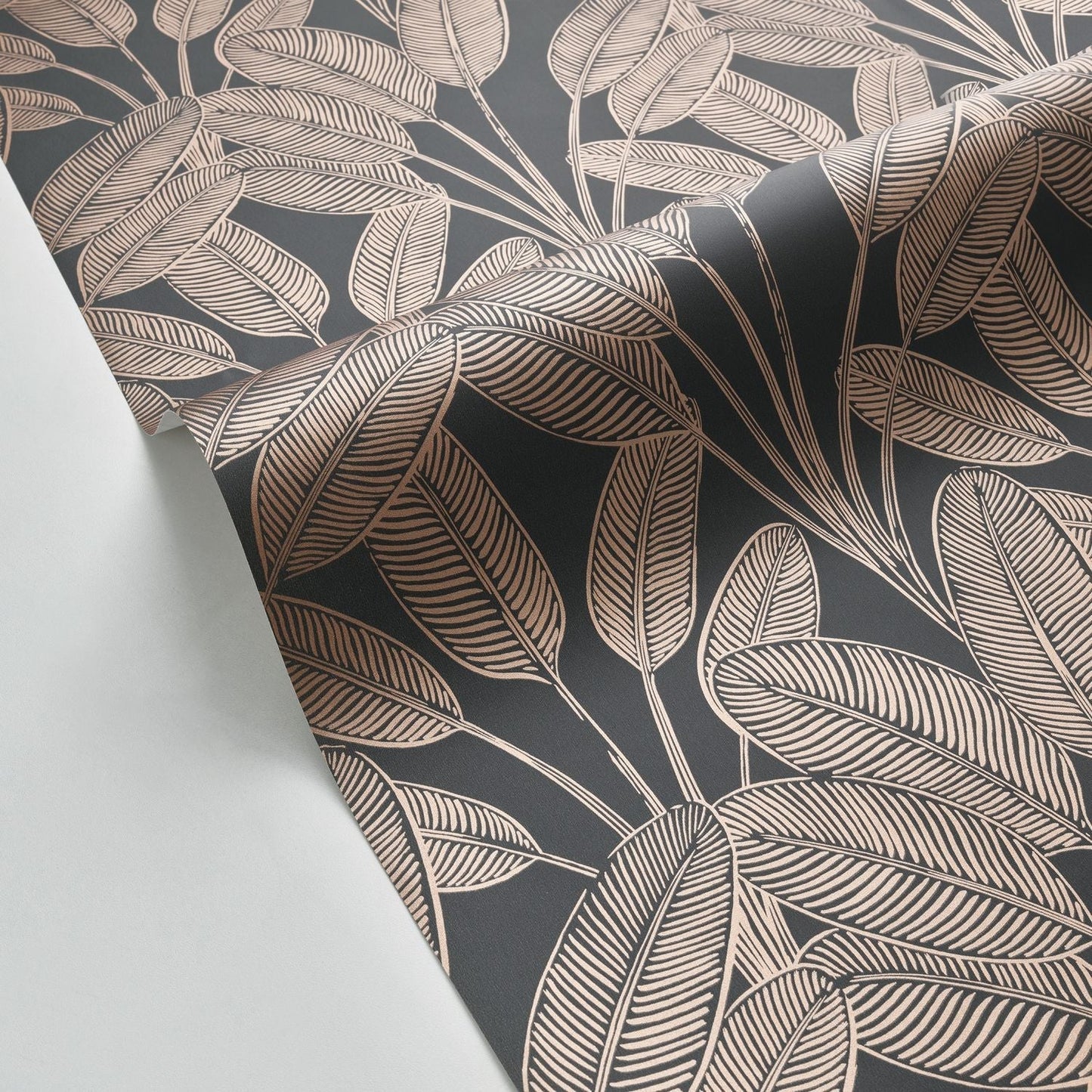 Little Banana Wallpaper - Noir Cuivre - Caselio - 104329451 - Premier Wallcovering