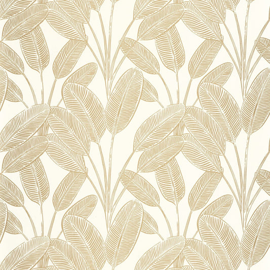 Little Banana Wallpaper - Blanc - Caselio - 104320247 - Premier Wallcovering