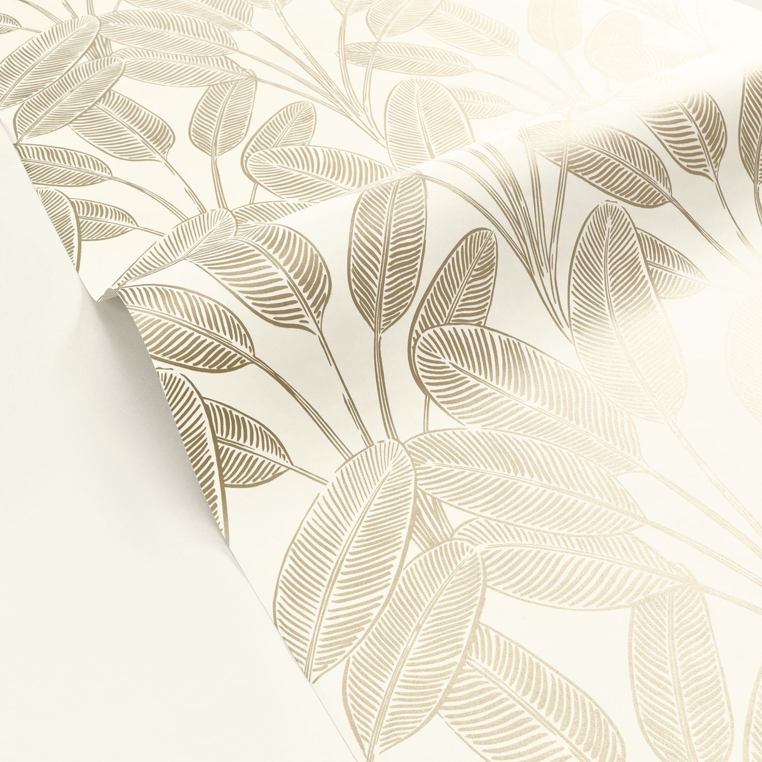 Little Banana Wallpaper - Blanc - Caselio - 104320247 - Premier Wallcovering