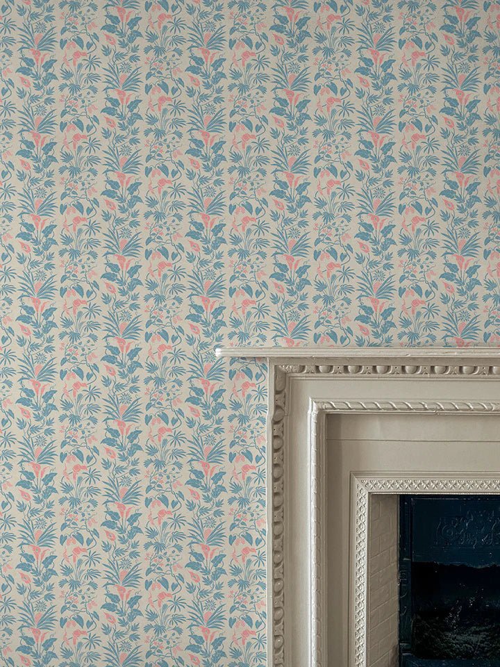 Little Botanize Wallpaper - Ecru Chintz - Divine Savages - DVS134-LIBT-ECRU-WR - Premier Wallcovering