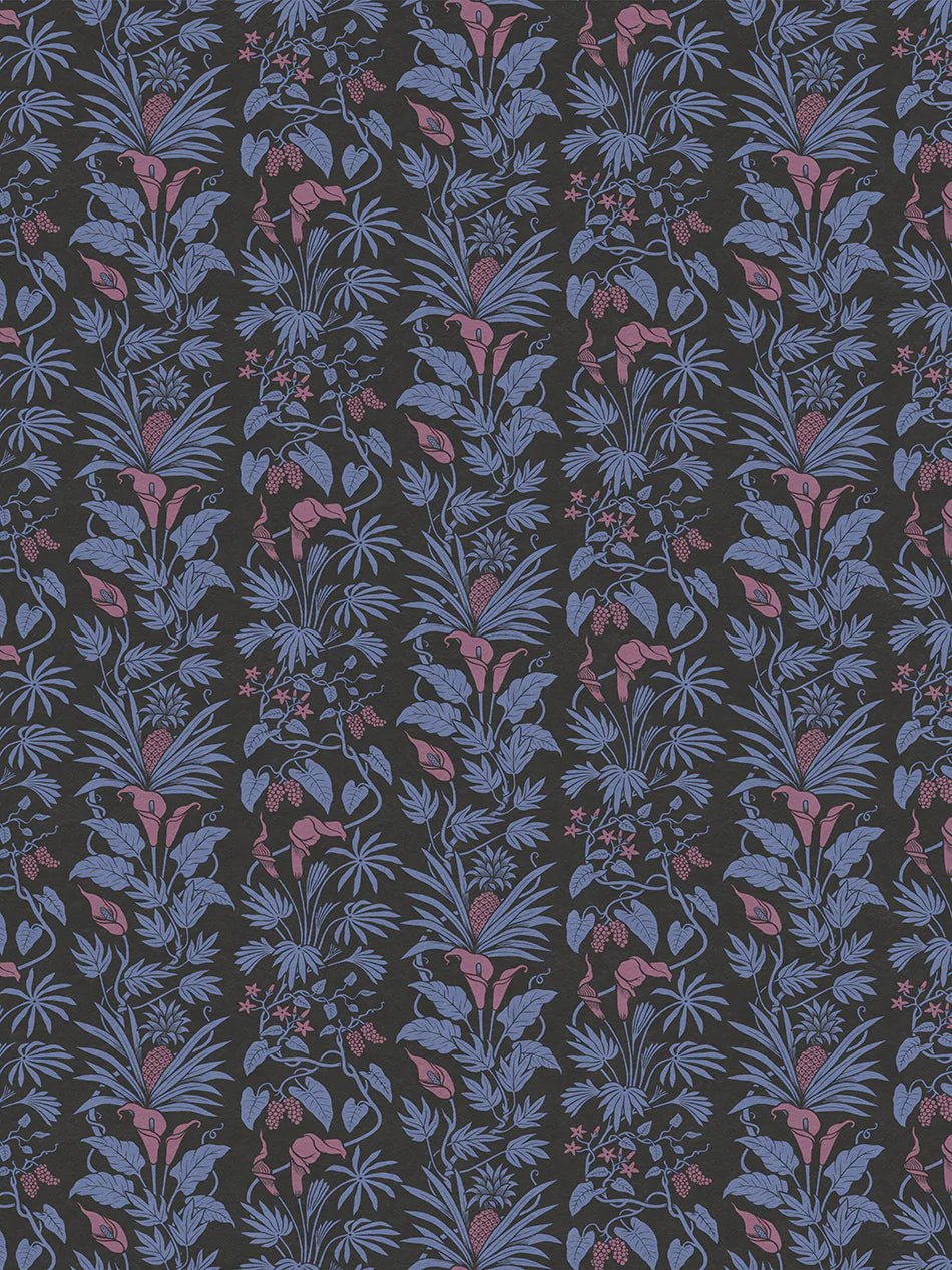 Little Botanize Wallpaper - Parma Violet - Divine Savages - DVS133-LIBT-VIOL-WR - Premier Wallcovering