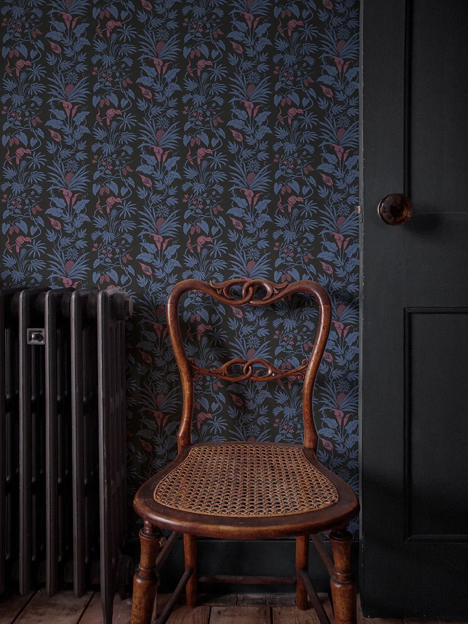 Little Botanize Wallpaper - Parma Violet - Divine Savages - DVS133-LIBT-VIOL-WR - Premier Wallcovering