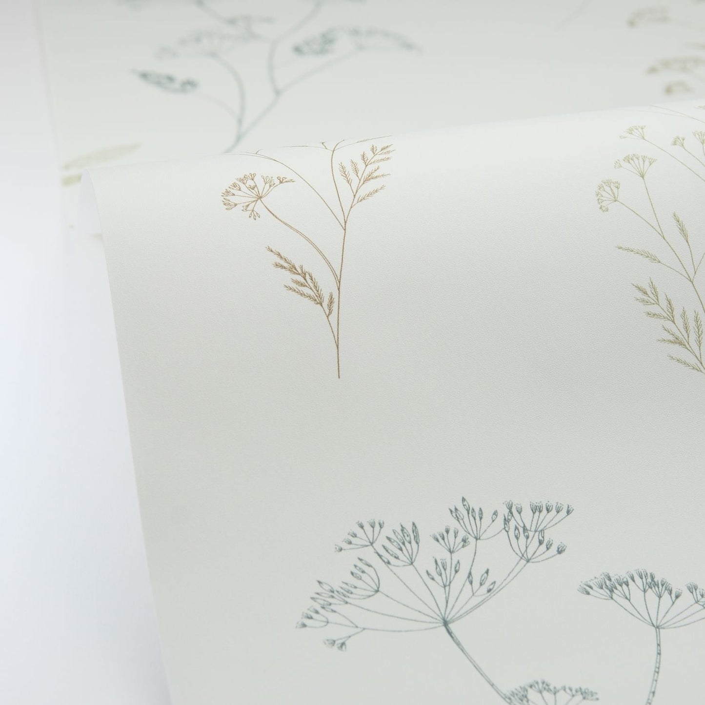 Little Graminea Wallpaper - Vert d'eau - Caselio - 106687158 - Premier Wallcovering