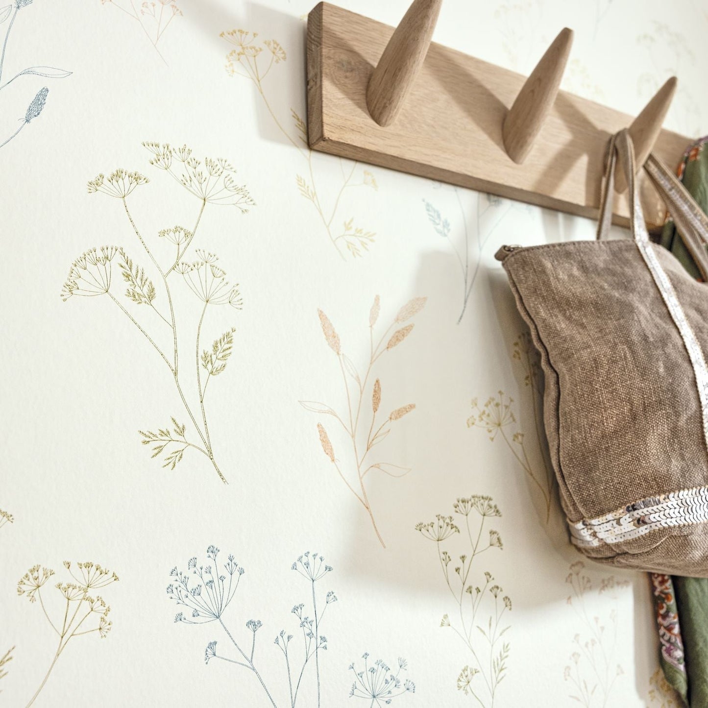 Little Graminea Wallpaper - Multicouleurs - Caselio - 106680346 - Premier Wallcovering