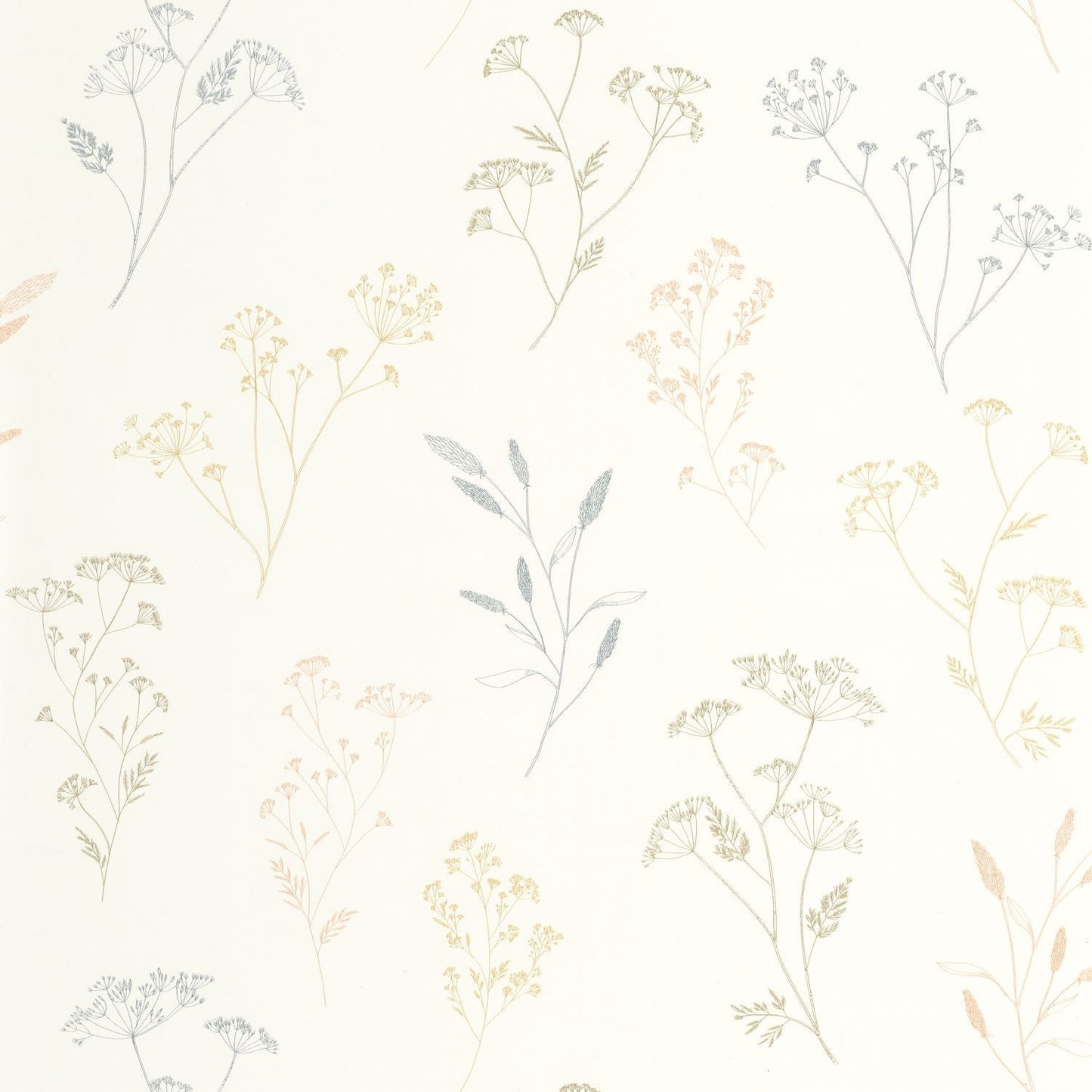 Little Graminea Wallpaper - Multicouleurs - Caselio - 106680346 - Premier Wallcovering
