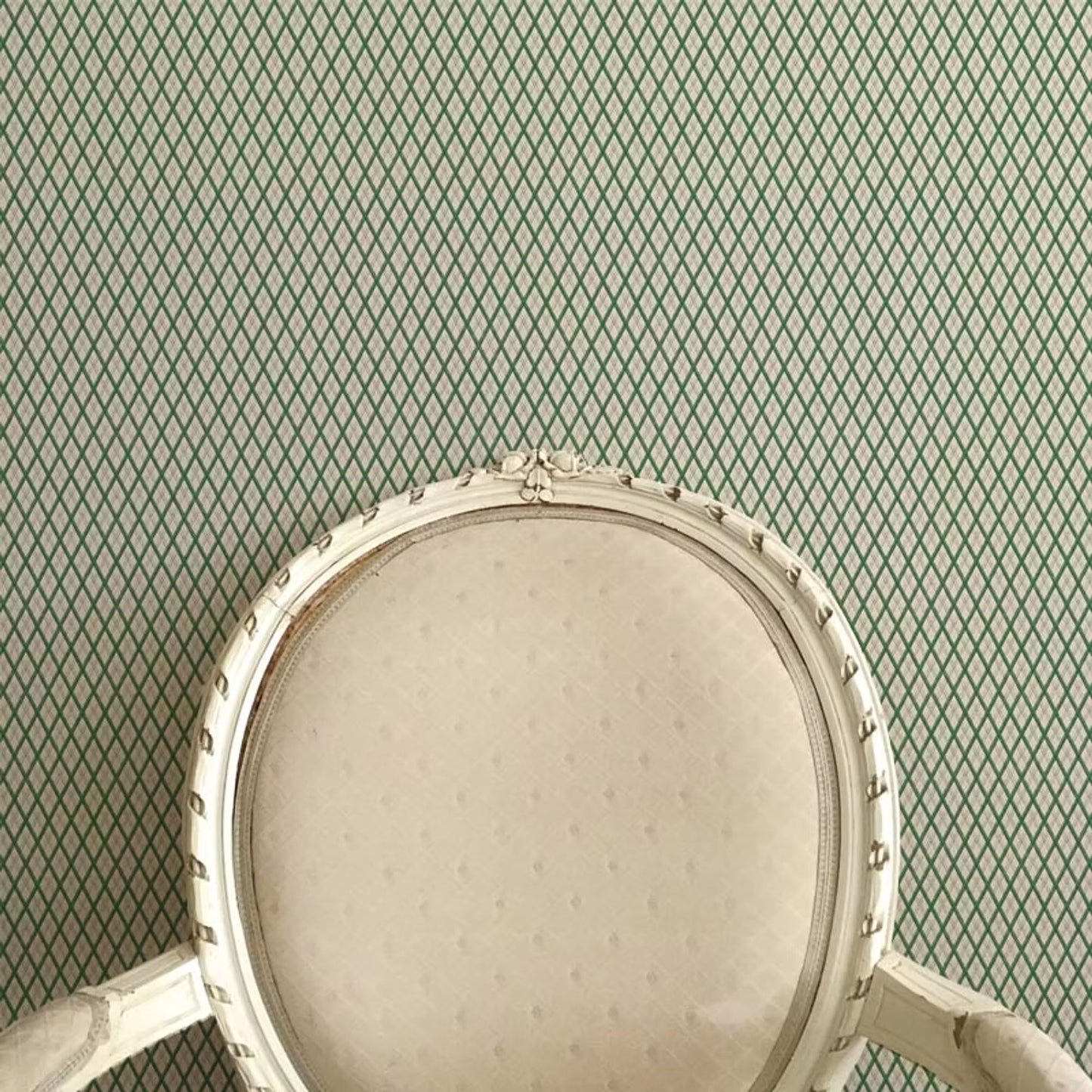 Little Lattice Wallpaper - Green - Ottoline - W/LLAT/101/1 - Premier Wallcovering
