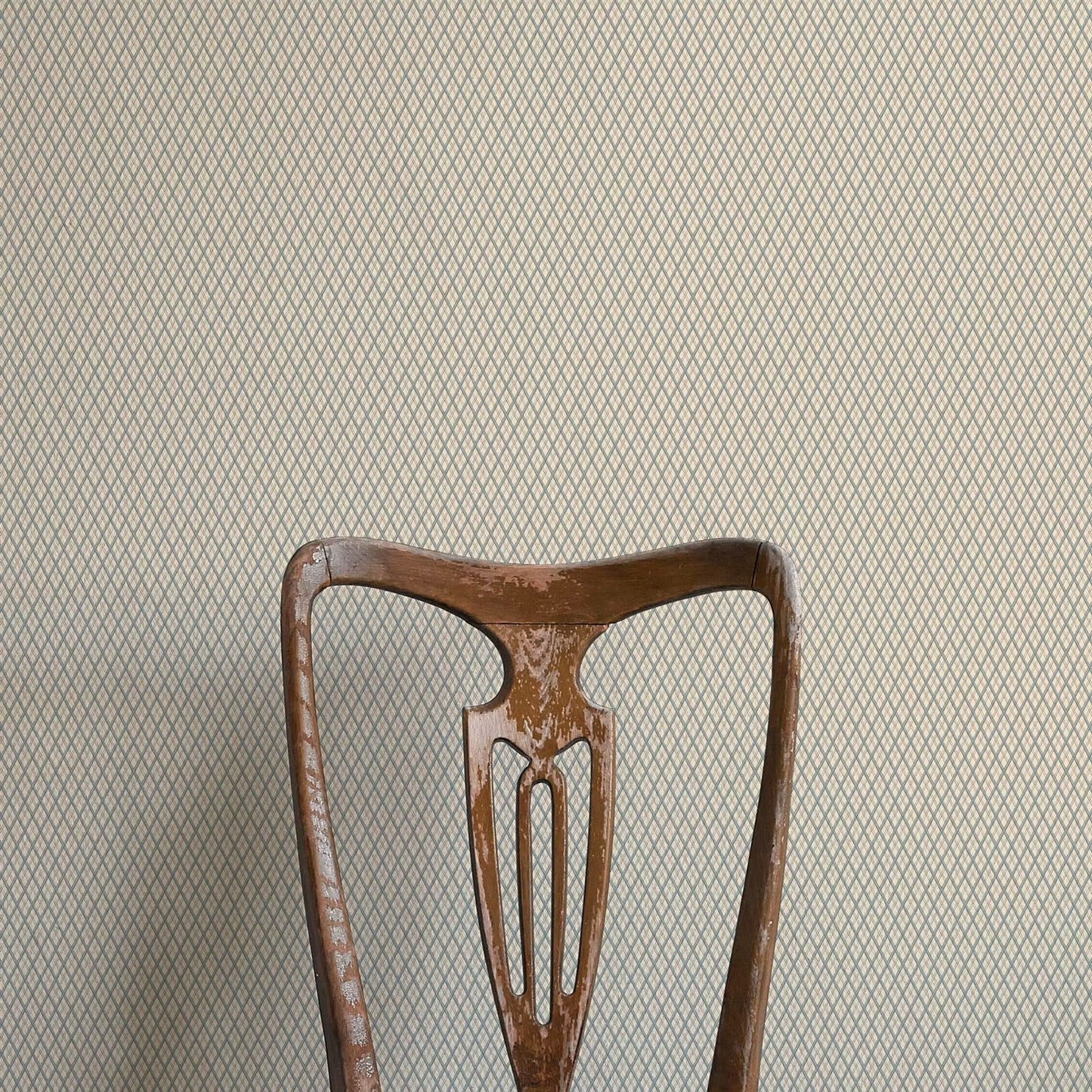 Little Lattice Wallpaper - Blue - Ottoline - W/LLAT/101/6 - Premier Wallcovering