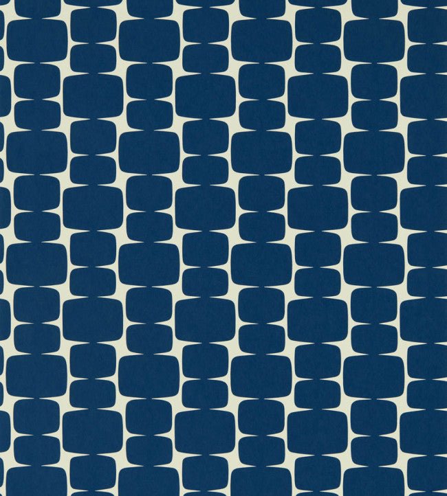 Little Lohko Wallpaper - Indigo / Jasmine - NBIW113034 - Scion - Premier Wallcovering