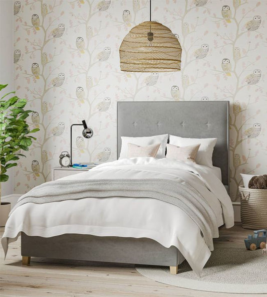 Little Owls Wallpaper - Kiwi - HLTF112627 - Harlequin - Premier Wallcovering