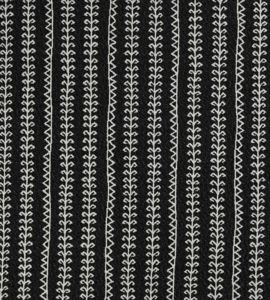 Little Weed Fabric - Charcoal - Christopher Farr Cloth - CF1006 - 01 - Premier Wallcovering