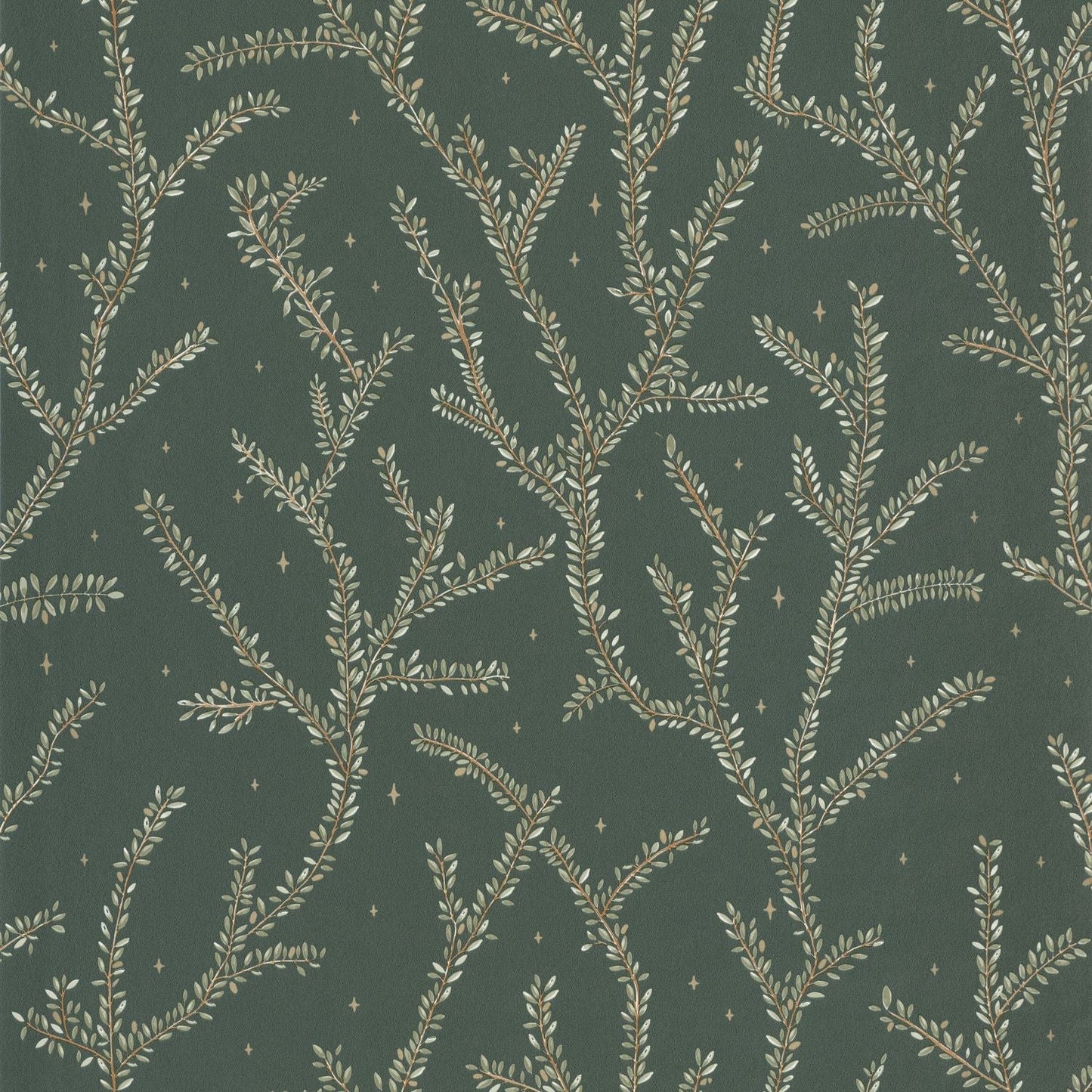 Little Woods Wallpaper - Kaki - Caselio - 102947719 - Premier Wallcovering