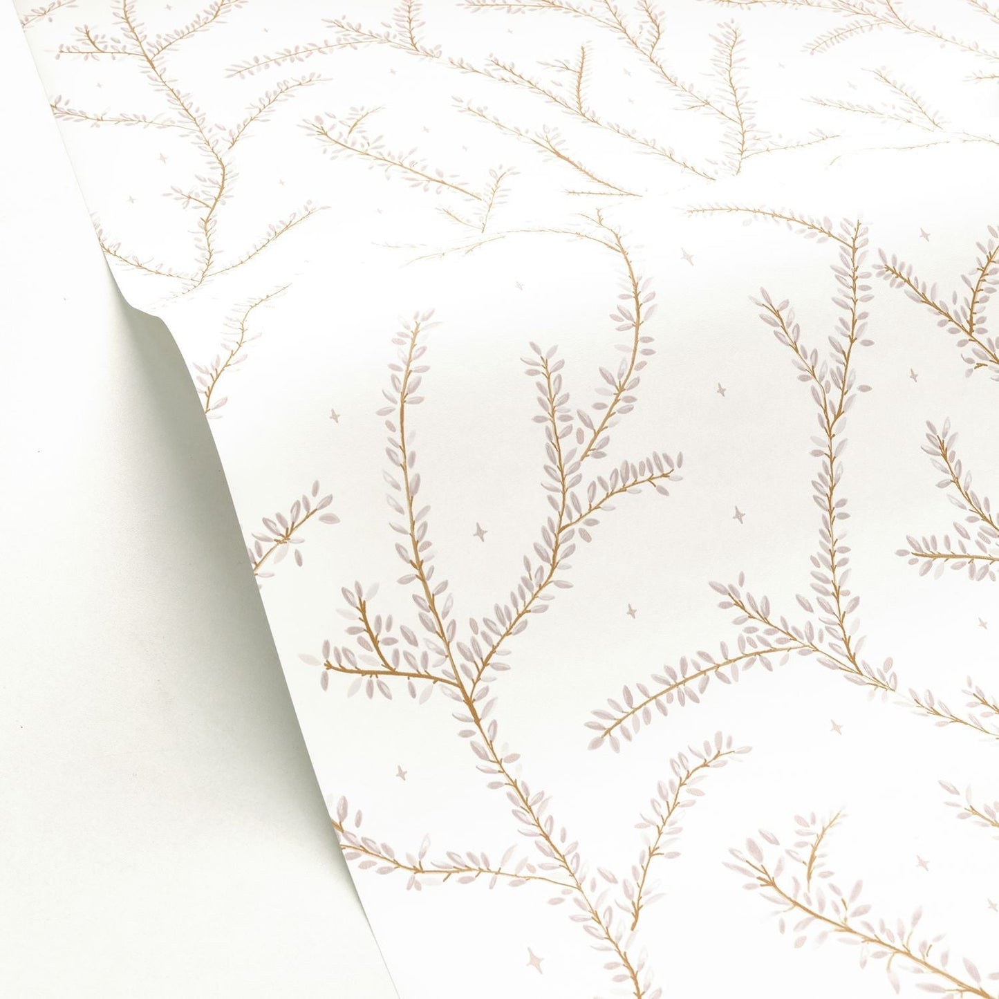 Little Woods Wallpaper - Beige - Caselio - 102941010 - Premier Wallcovering