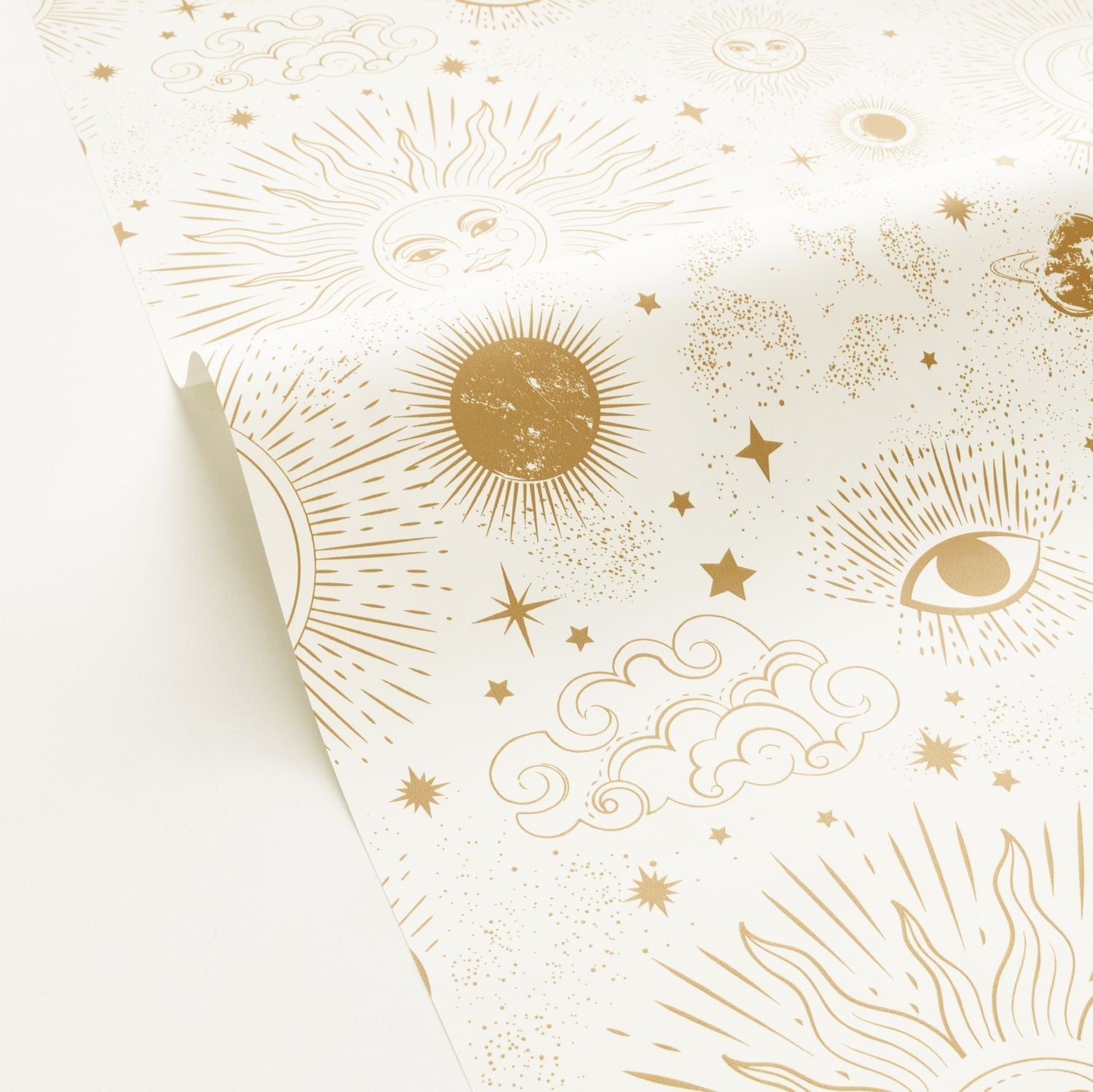 Live Your Dreams Wallpaper - Blanc Dore - Caselio - 103240020 - Premier Wallcovering