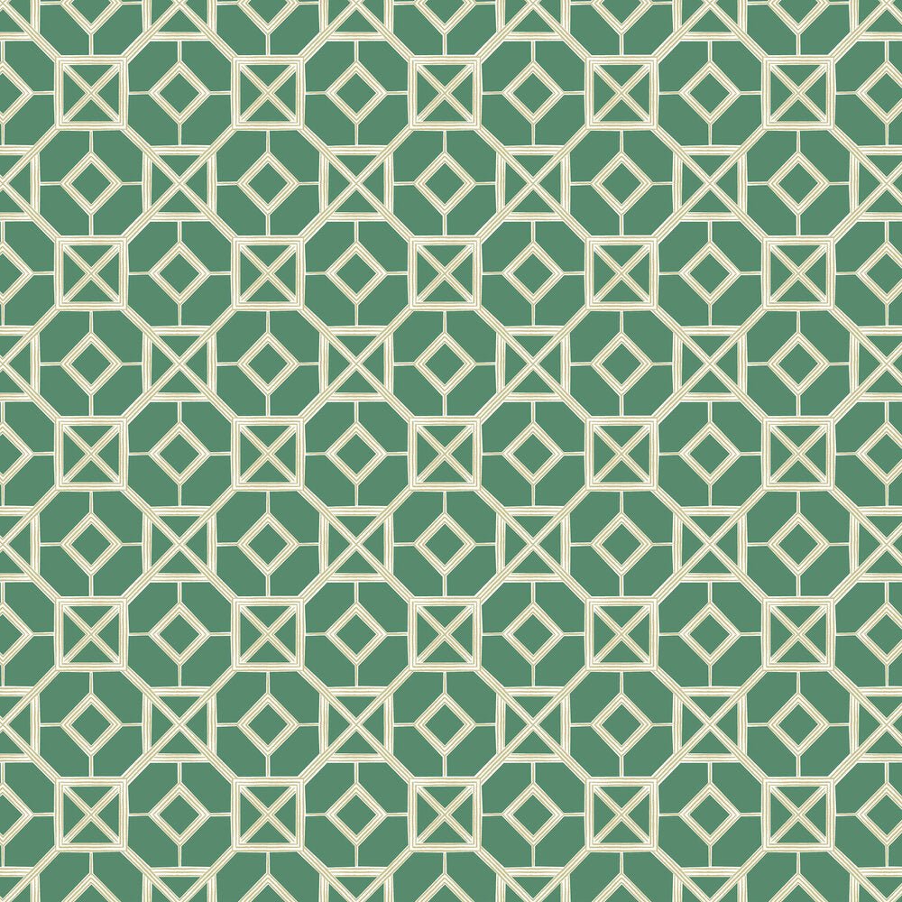 Livia Wallpaper - Green - A Street Prints - FD26410 - Premier Wallcovering
