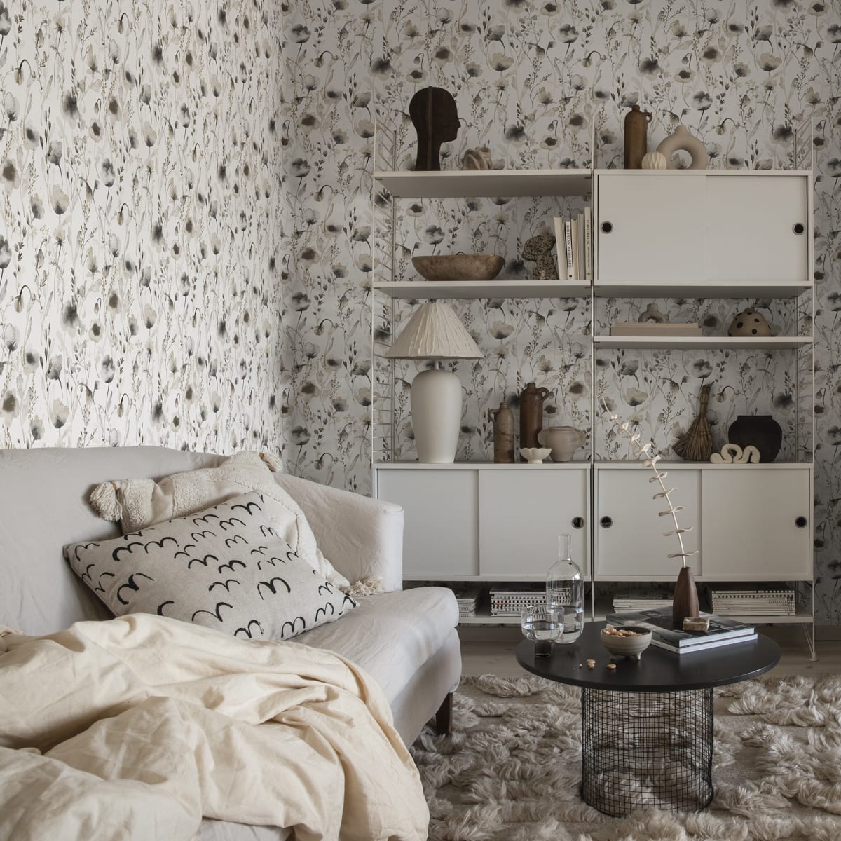 Lo Wallpaper - Hazel - Sandberg - 226-79 - Premier Wallcovering