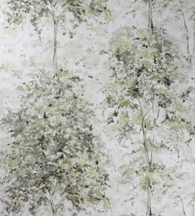 Lochwood Wallpaper - Black - Nina Campbell - NCW4152 - 02 - Premier Wallcovering