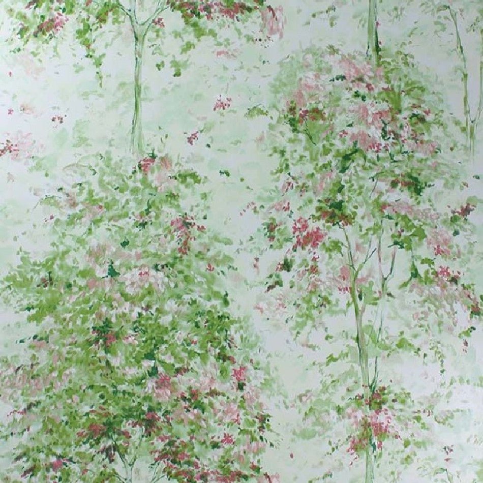 Lochwood Wallpaper - Green - Nina Campbell - NCW4152-01 - Premier Wallcovering