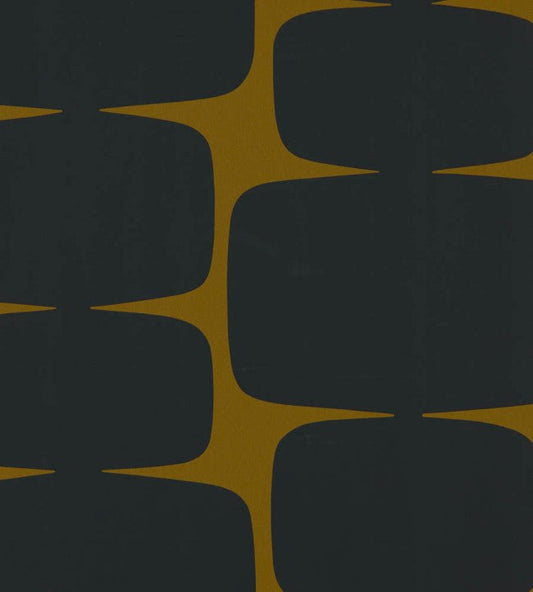 Lohko Wallpaper - Tumeric / Charcoal - NBIW113028 - Scion - Premier Wallcovering