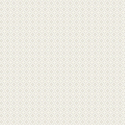Loka Wallpaper - Cream and Silver - Boråstapeter - 4528 - Premier Wallcovering