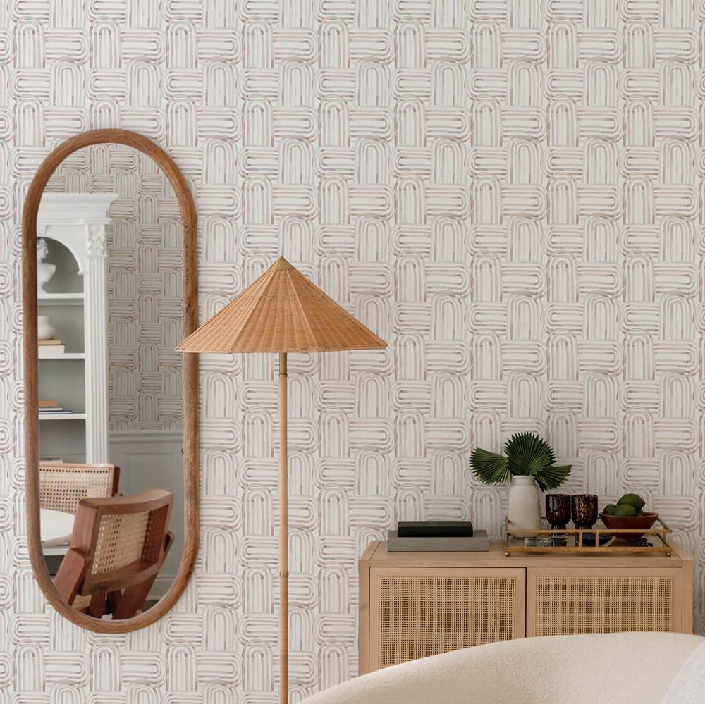 Lolly Wallpaper - Pastel Blush - A Street Prints - FD27271 - Premier Wallcovering