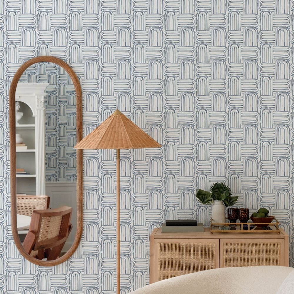 Lolly Wallpaper - Blue - A Street Prints - FD27273 - Premier Wallcovering