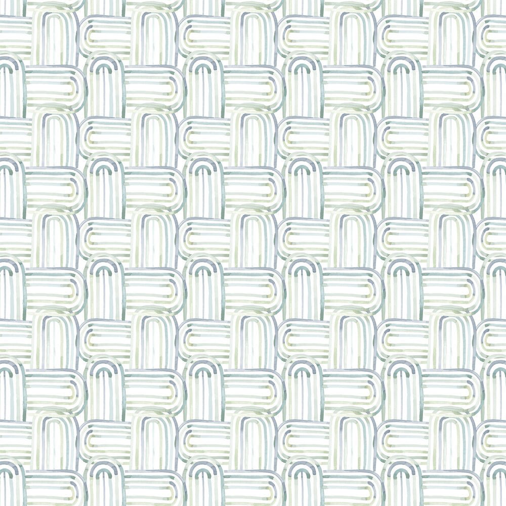 Lolly Wallpaper - Green Blue - A Street Prints - FD27270 - Premier Wallcovering