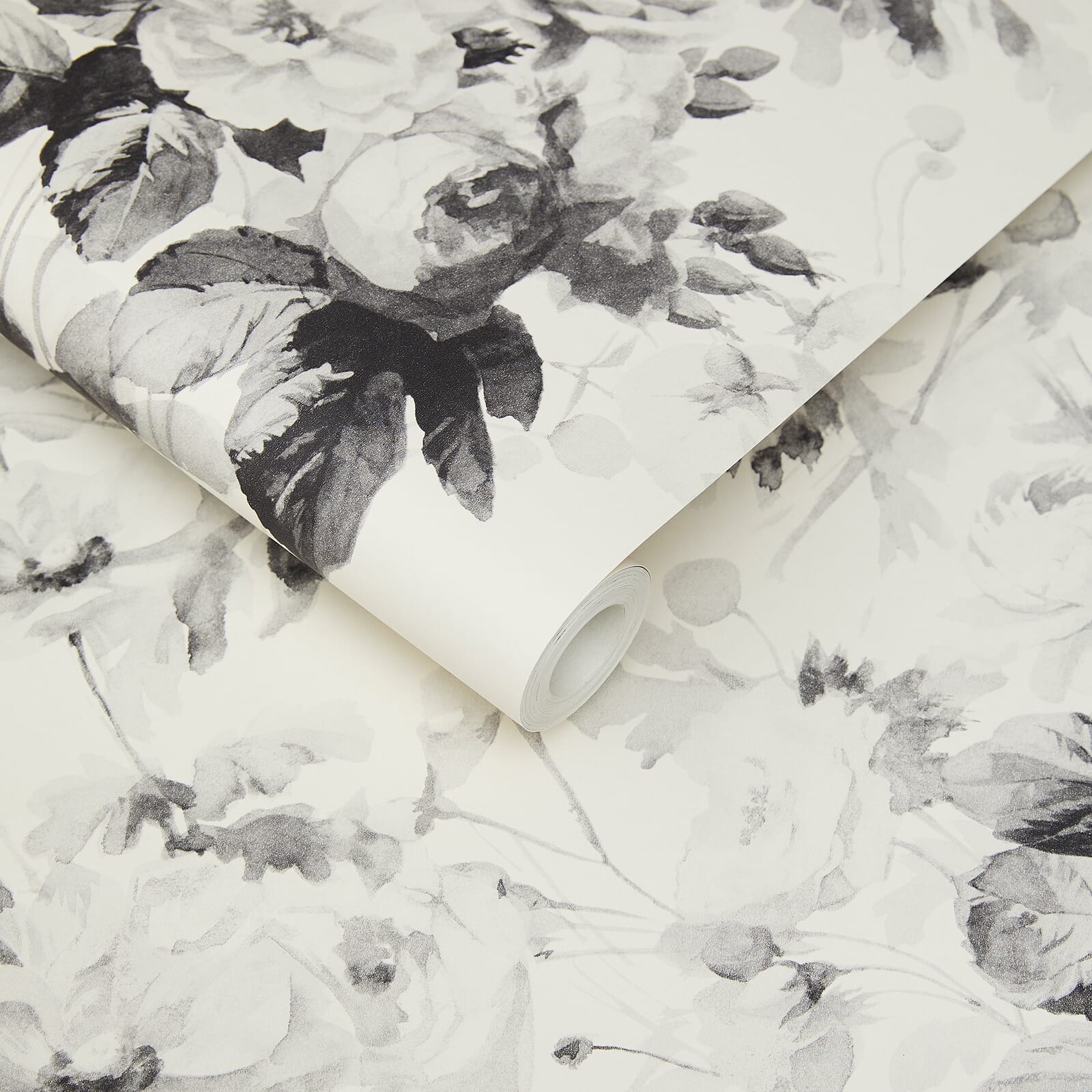 London Rose Wallpaper - Smoke Grey - House of Hackney - 1 - WA - LON - TR - GRY - XXX - 001 - Premier Wallcovering