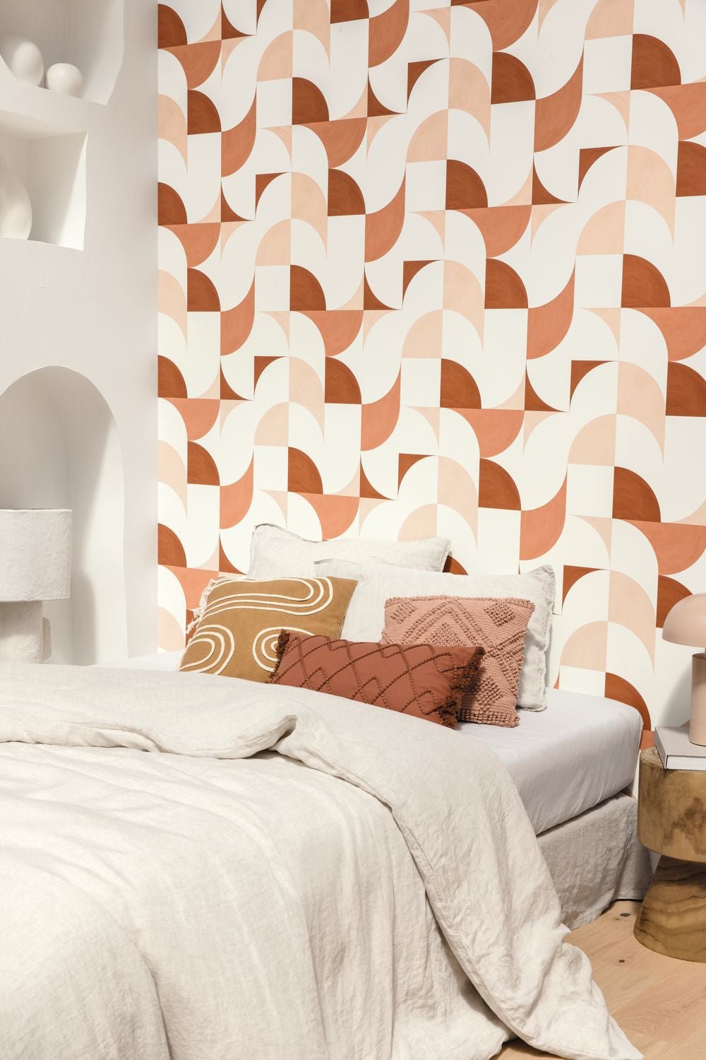 Look Around Wallpaper - Terraccota - Caselio - 102894000 - Premier Wallcovering