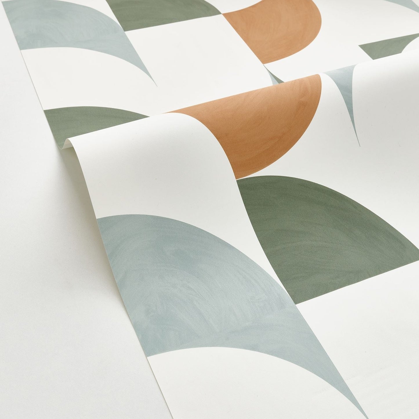 Look Around Wallpaper - Kaki Bleu - Caselio - 102897060 - Premier Wallcovering