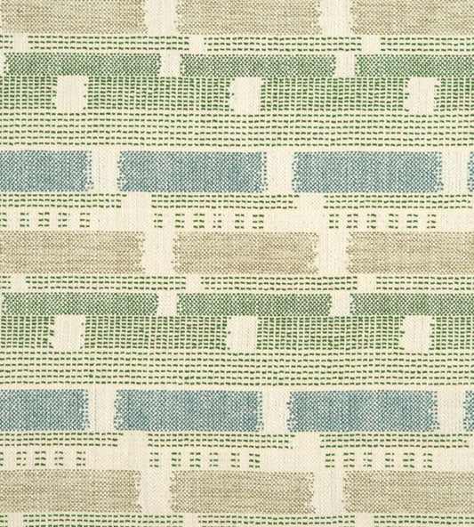 Loom Weave Fabric - Green - Christopher Farr Cloth - CF108 - 01 - Premier Wallcovering